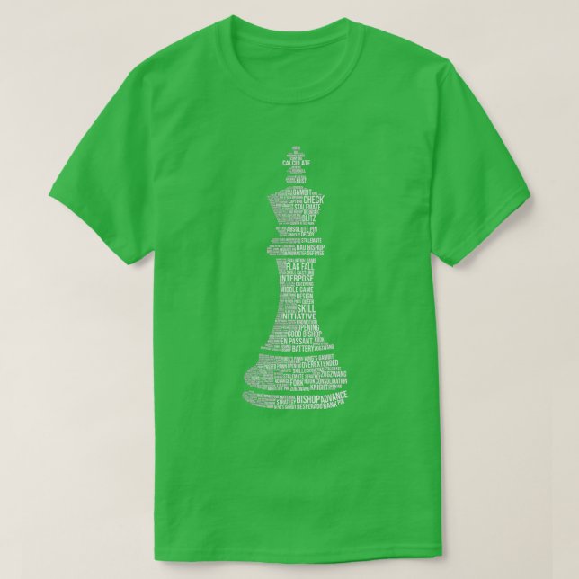 Chess Ord T Shirt (Design framsida)