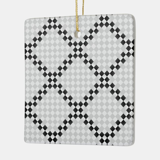 Chess Pad av Kenneth Yoncich Julgransprydnad Keramik (Vänster)
