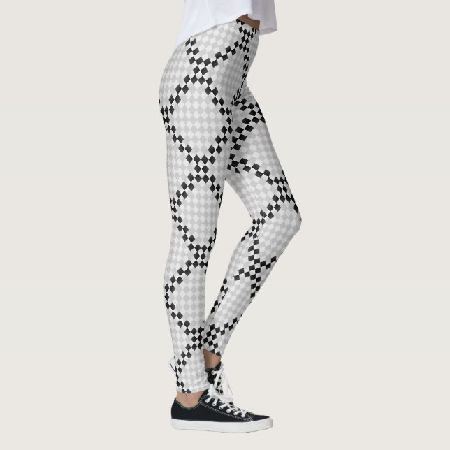 Chess Pad av Kenneth Yoncich Leggings (Höger)