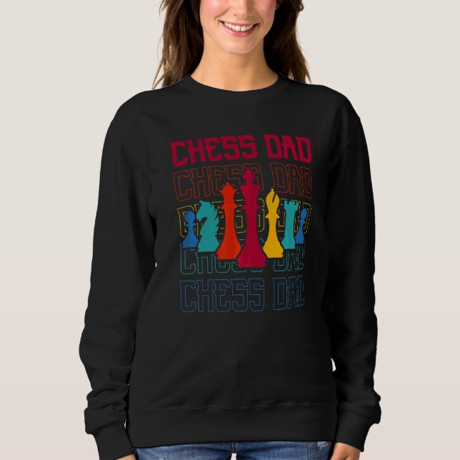 Chess Pappa T Shirt (Framsida)