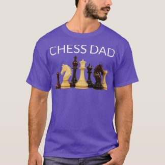 Chess PappaChess ger för manar barn Boys Far T Shirt
