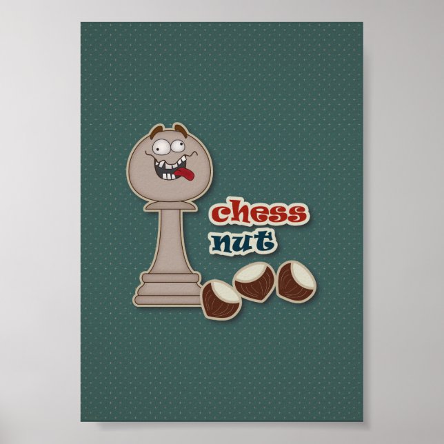Chess Pawn, Chess Nöt och Chestnut Poster (Framsidan)