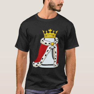 Chess Pawn med Krona och Robe T Shirt