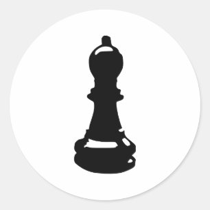 Chess - Pawn Runt Klistermärke