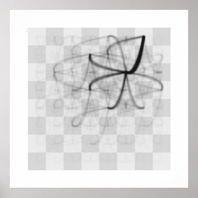 Chess Piece Journeys (Black King's Knight) Poster (Framsidan)