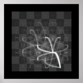 Chess Piece Journeys (White King's Knight) Poster