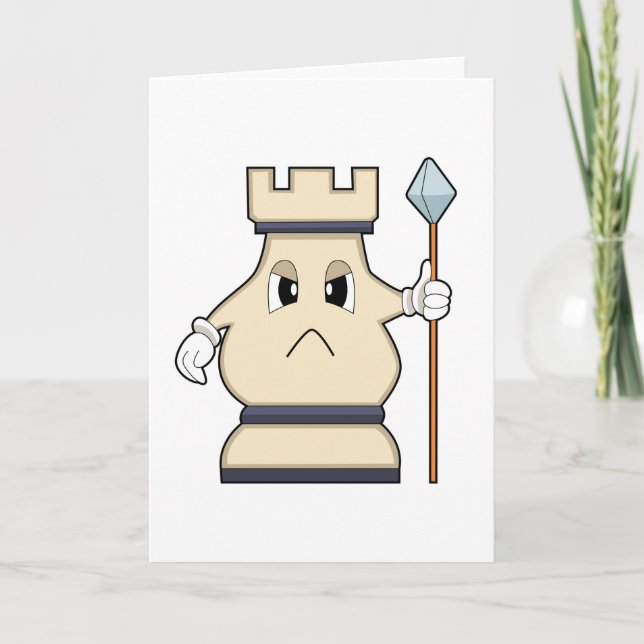 Chess piece Rook at Chess.PNG Kort (Framsida)