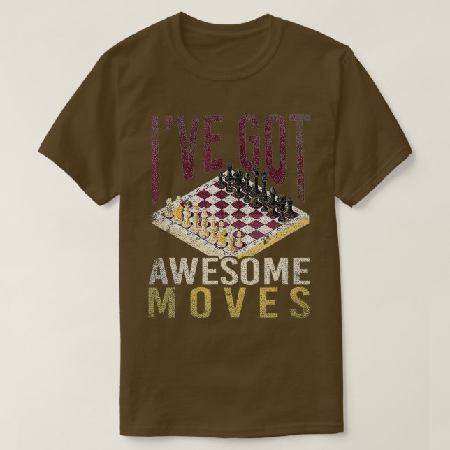 Chess Player Board Games Chessman Chess  T Shirt (Design framsida)