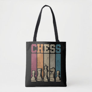 Chess Player Checkmate Vintage Chess Delarare Tygkasse