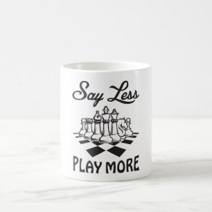 Chess Player Chess Board Checkmate Board Gift Idea Kaffemugg