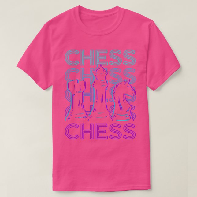 Chess Player Chess Master Retro Gift T Shirt (Design framsida)