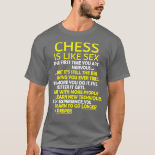 Chess Player Chess-spel T Shirt