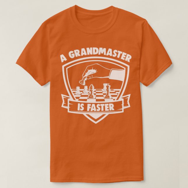 Chess Player Club Chessboard  (6) T Shirt (Design framsida)