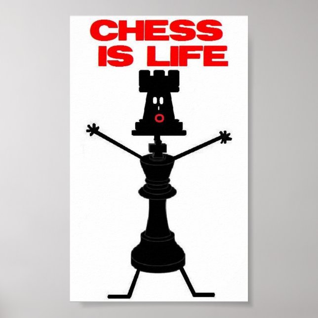 Chess Player for Life Poster (Framsidan)