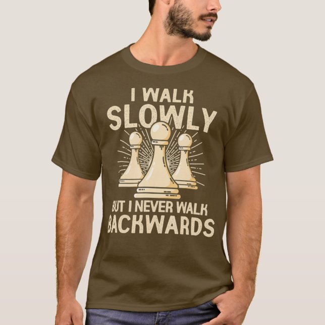 Chess Player Gift Idea Chess Biet Checkmate T Shirt (Framsida)