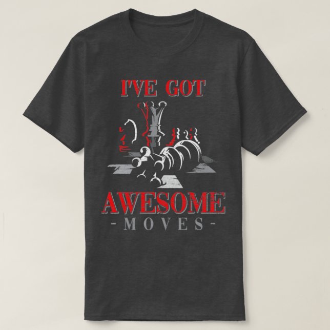 Chess Player Quote Chess T Shirt (Design framsida)