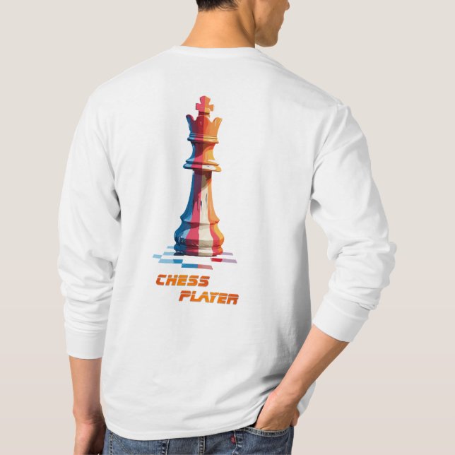 Chess Player T Shirt (Baksida)