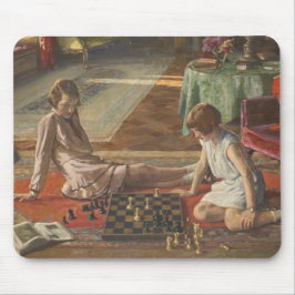 Chess Players (av John Lavery) Musmatta