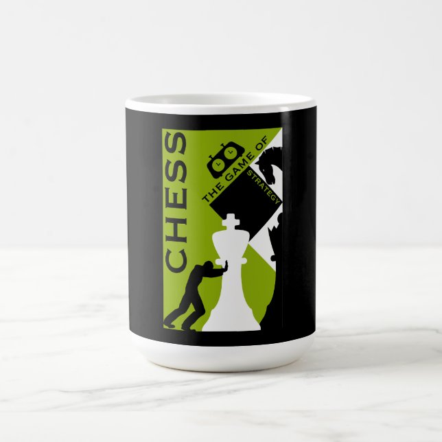 Chess Players Magisk Mugg (Center)