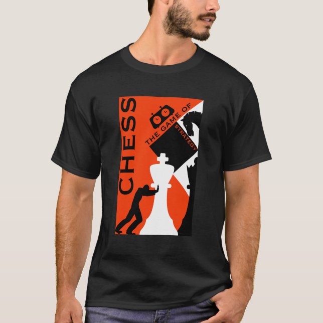 Chess Players T Shirt (Framsida)