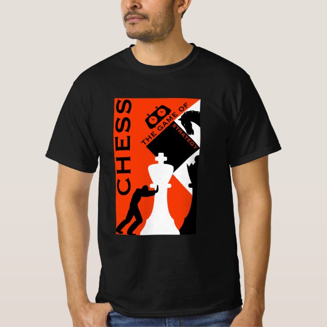 Chess Players T Shirt (Framsida)