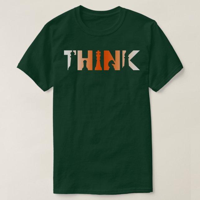 Chess Players Tournamname for Thinkers Smart 1 T Shirt (Design framsida)