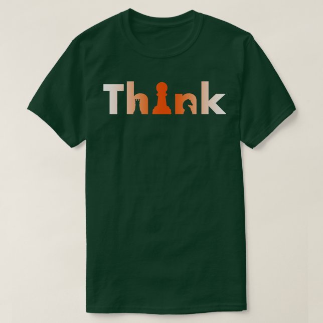 Chess Players Tournamname for Thinkers Smart 7 T Shirt (Design framsida)