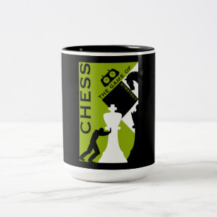 Chess Players Två-Tonad Mugg