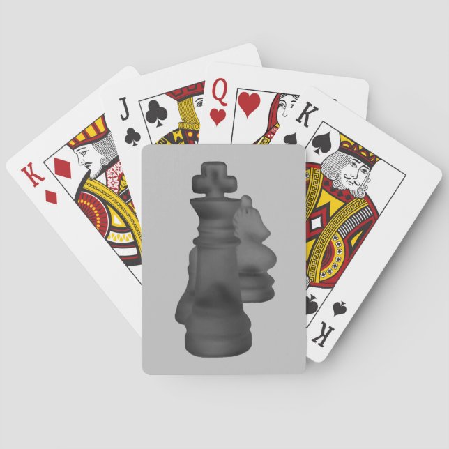 Chess Playing Cards Casinokort (Baksidan)