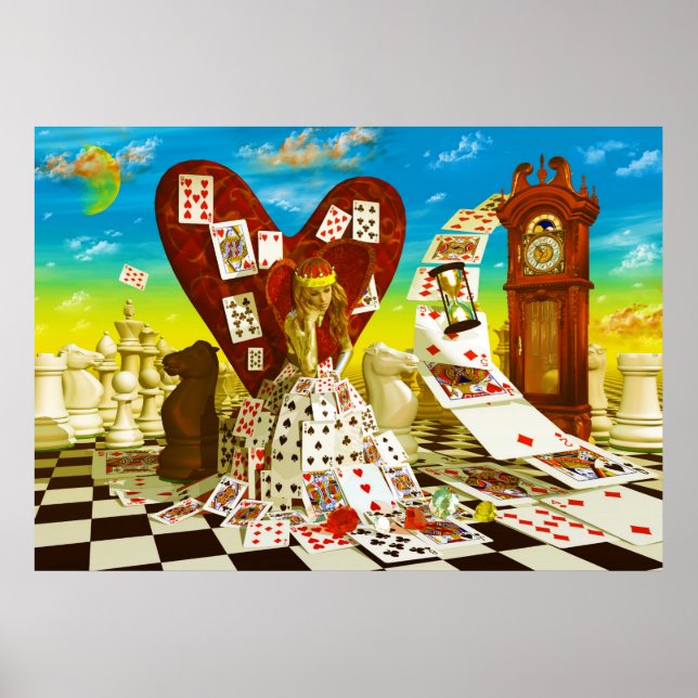 Chess Queen Poster (Framsidan)