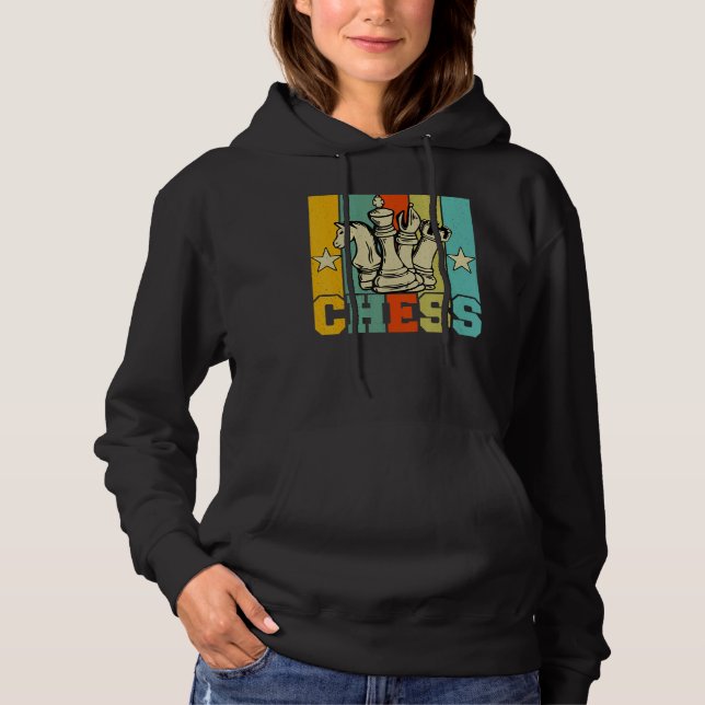 Chess Retro Graphic Chess Player Checkmate Board G T Shirt (Framsida)