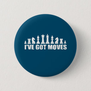Chess Set Biet Inve Har Moves Fläkt Älskare Cool Knapp