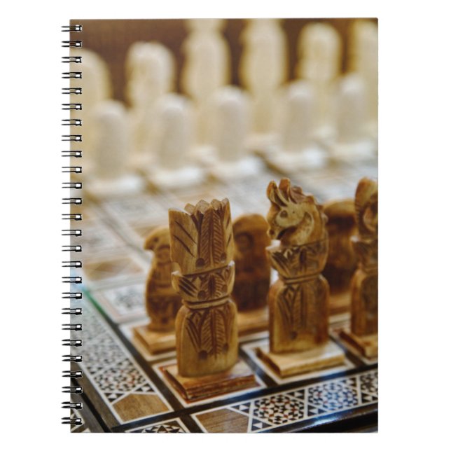 Chess set for sale, Khan el Khalili Bazaar Anteckningsbok (Framsidan)