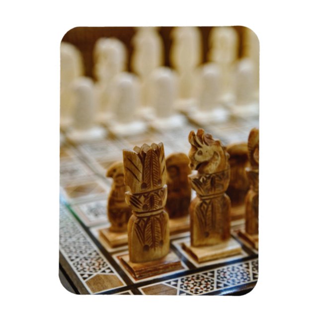 Chess set for sale, Khan el Khalili Bazaar Magnet (Vertikal)