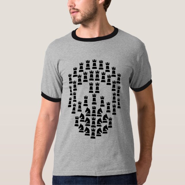 Chess Skull T-shirt (Framsida)