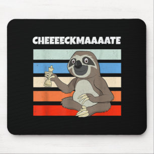 Chess Slow Ceckmate i ett futtigt schack Musmatta