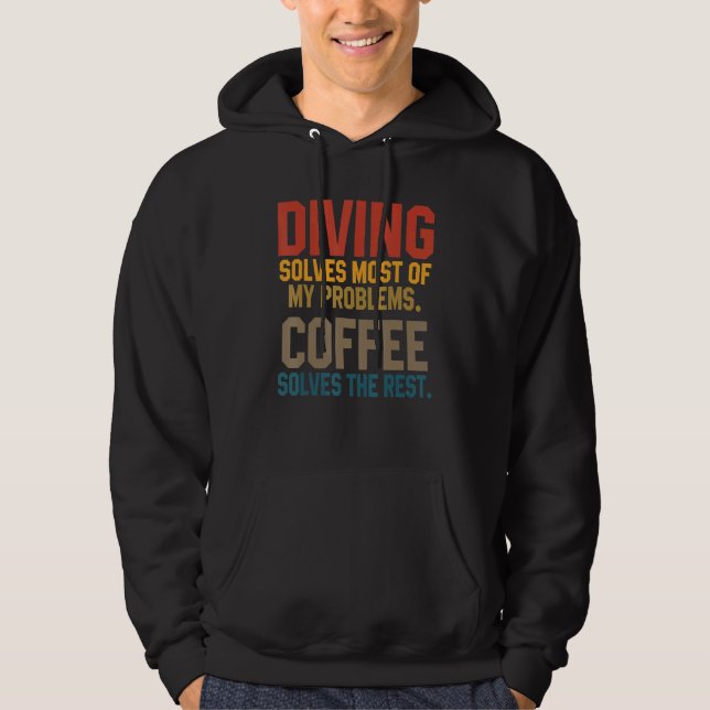 Chess Solves My Problems Coffee   Chess Player Kin Hoodie (Framsida)