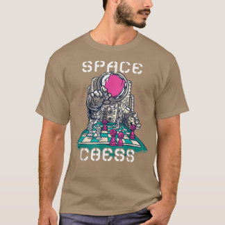 Chess Space Player Chessboard spelschack Clu T Shirt