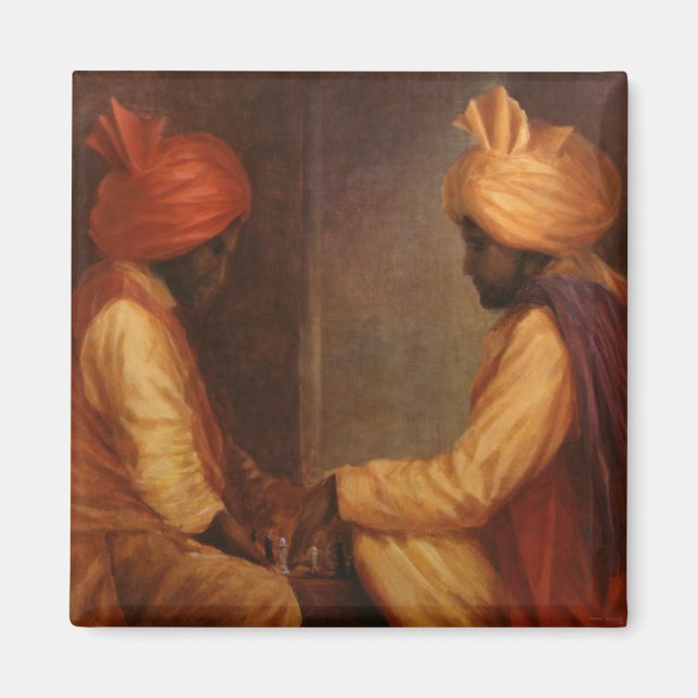 Chess-spel Magnet (Framsidan)