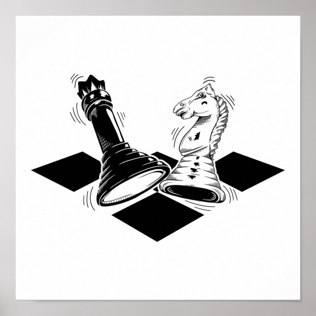 Chess-spel Poster (Framsidan)