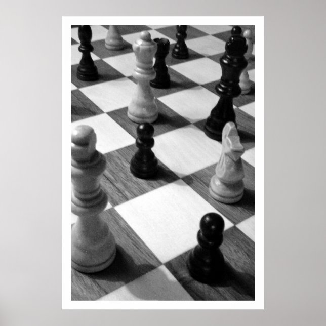 Chess-spel Poster (Framsidan)