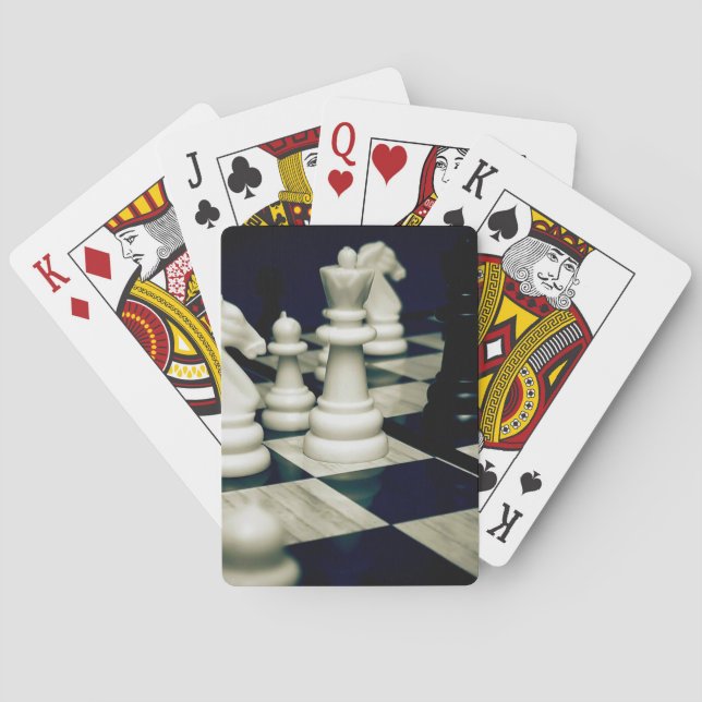 Chess-spelkort Casinokort (Baksidan)