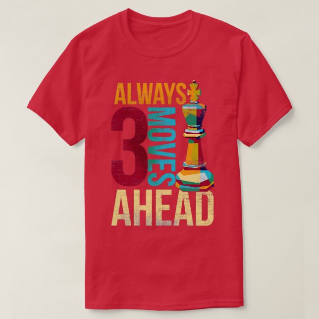 Chess Strategy Board Game Älskare Chess 4192 T Shirt (Design framsida)