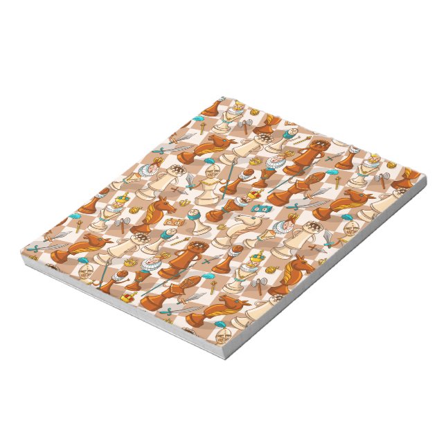 Chess-strid Anteckningsblock (Roterad)