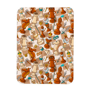 Chess-strid Magnet