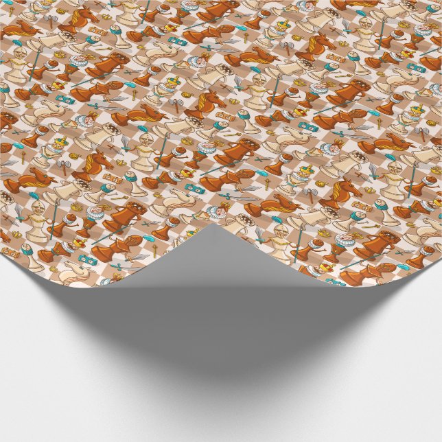 Chess-strid Presentpapper (Hörn)