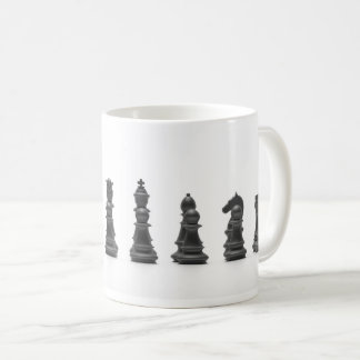 Chess svart delarare kaffemugg