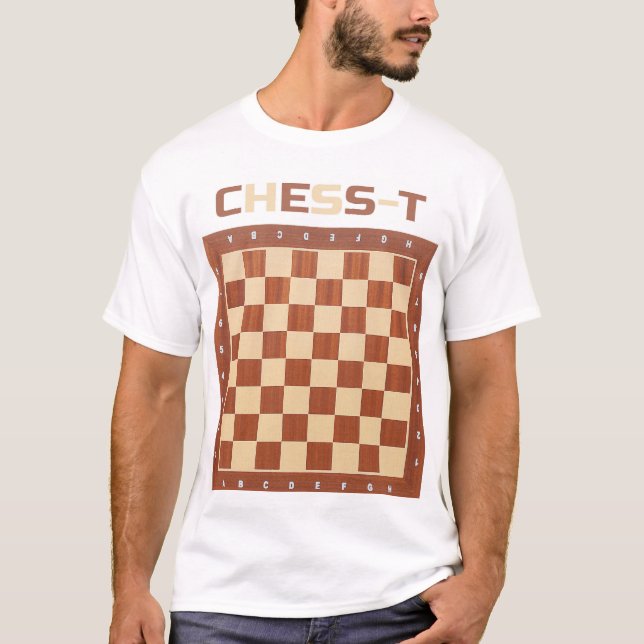 Chess-t & Back-gammon T Shirt (Framsida)