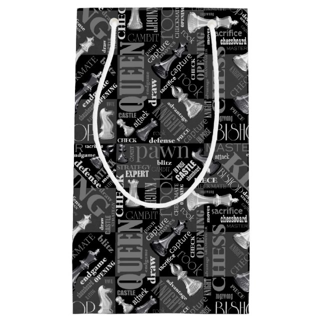 Chess Terms and Delar Black and White ID784 (Framsidan)