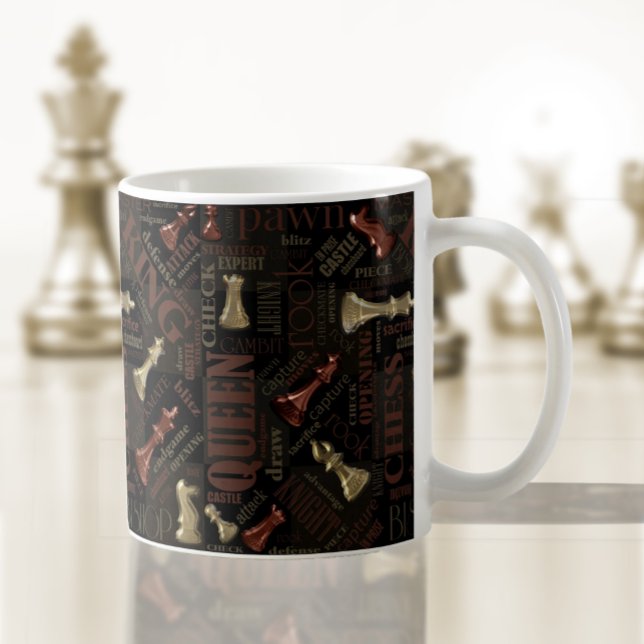 Chess Terms och Delarare koppar och Guld ID784 (Skapare uppladdad)